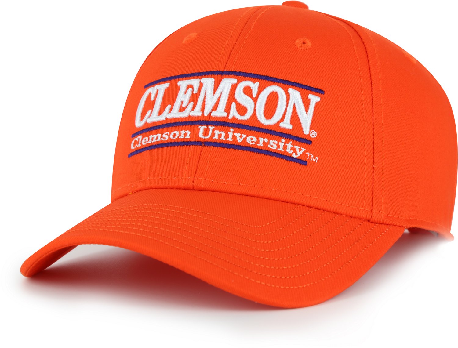 The Game Clemson Tigers Classic Bar Adjustable Snapback Hat