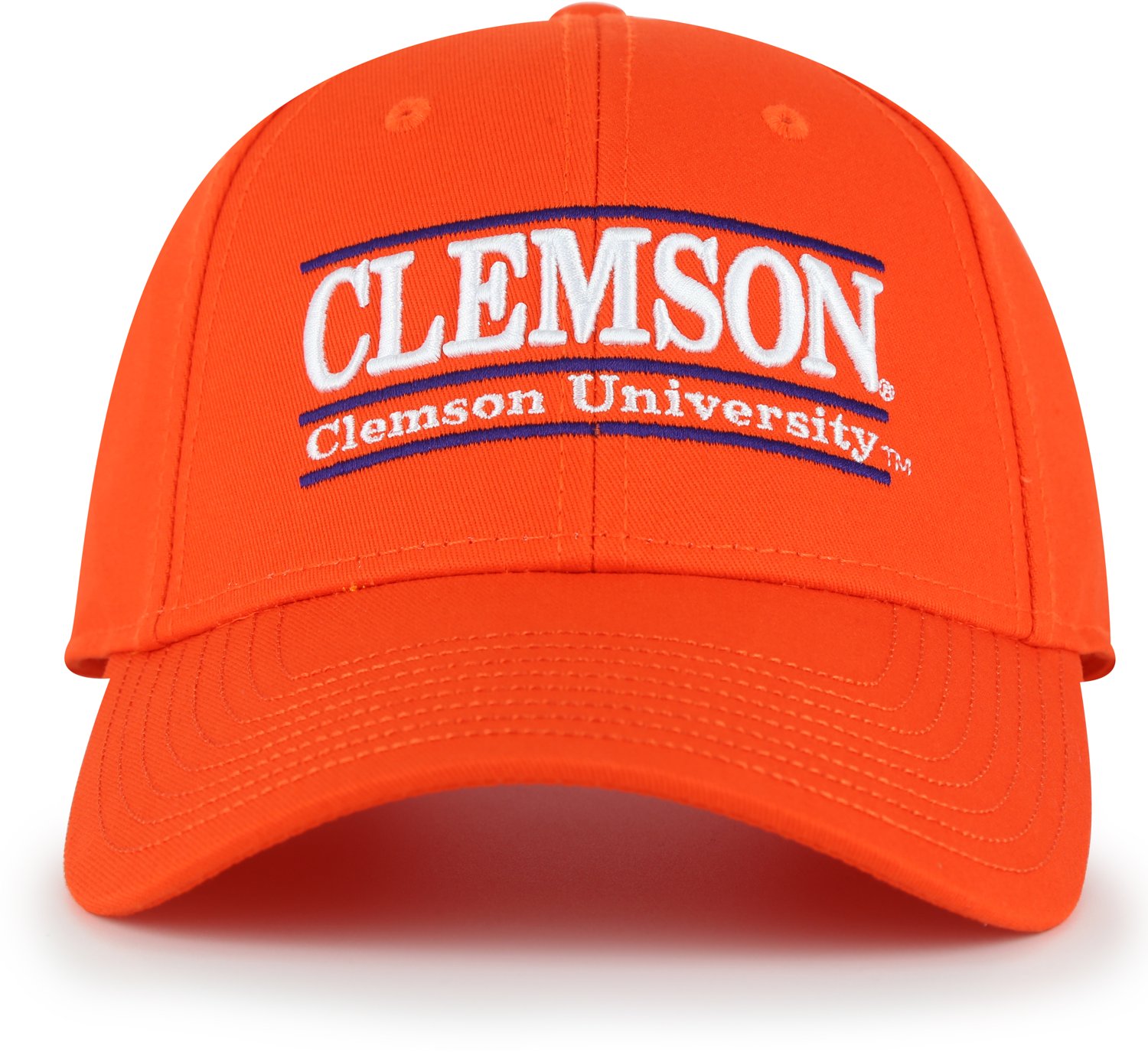 The Game Clemson Tigers Classic Bar Adjustable Snapback Hat - view number 2