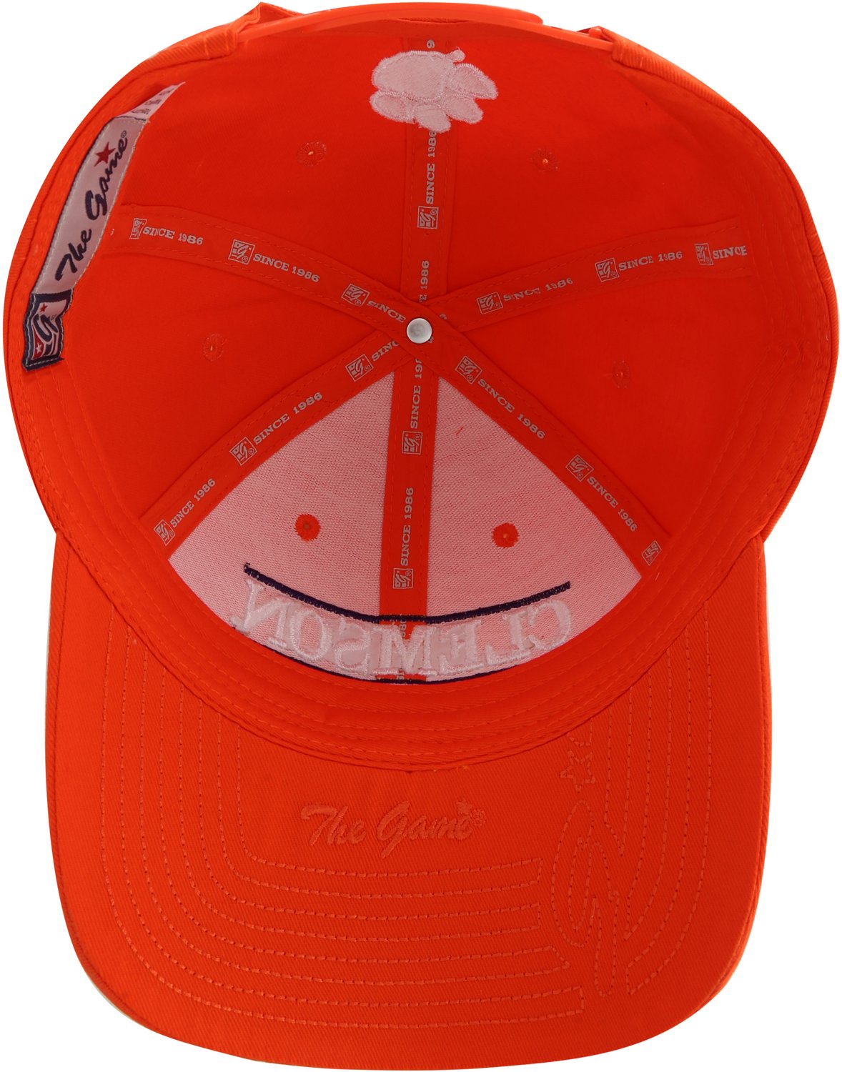 The Game Clemson Tigers Classic Bar Adjustable Snapback Hat - view number 4