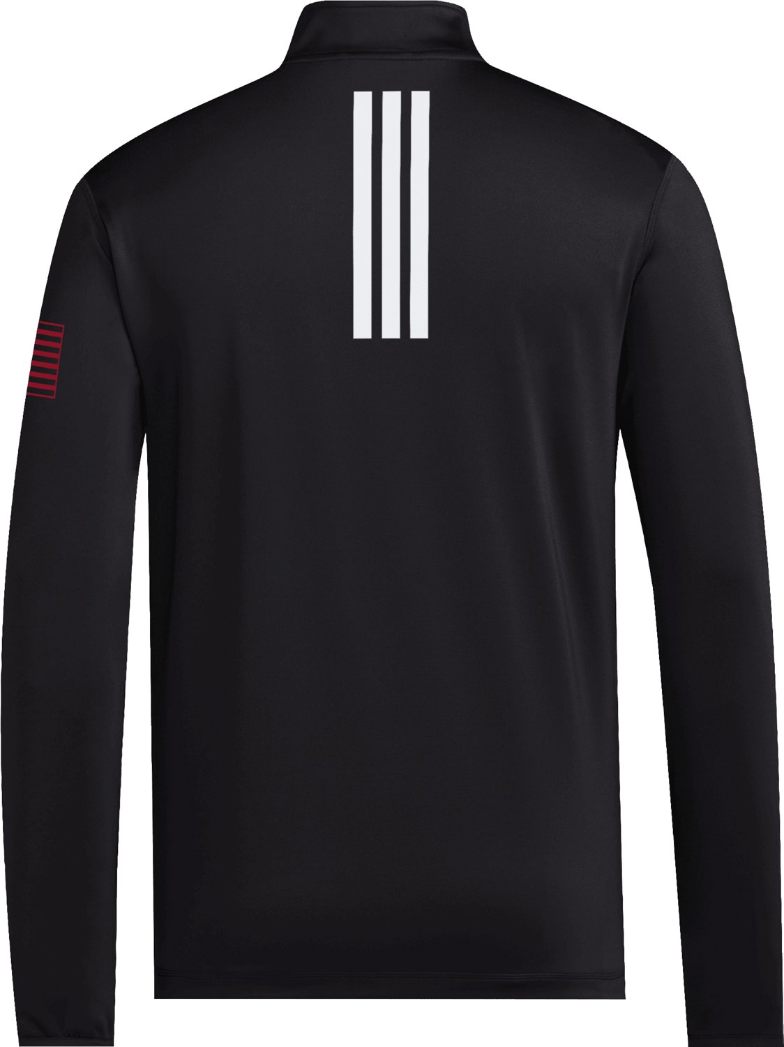 adidas Men's North Carolina State University Salute to Service Strategy 1/4-Zip Sweatshirt - view number 2