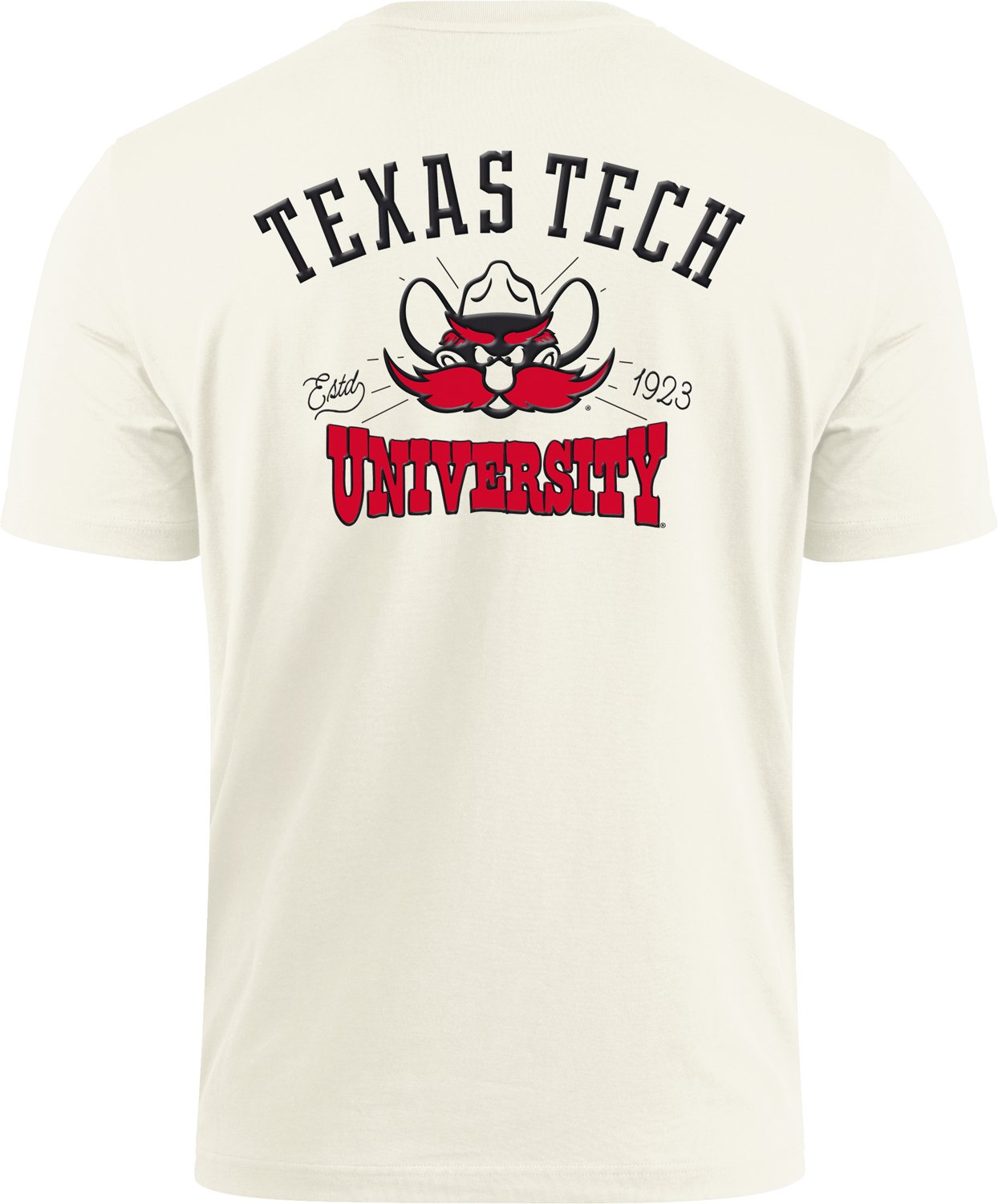 adidas Men's Texas Tech University Premium Heavyweight Fan Graphic T-shirt