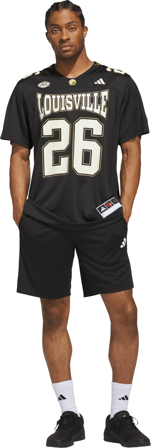 adidas Men's University of Louisville Boxing Inspired Strategy Football Jersey - view number 3