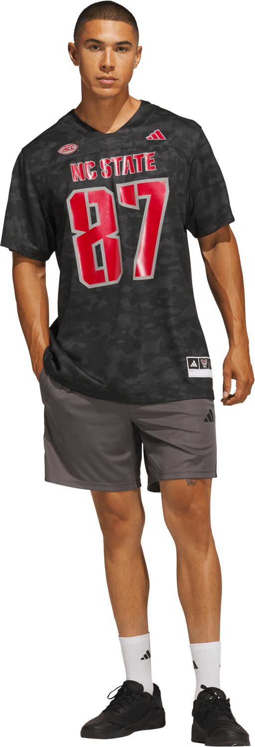 adidas Men's North Carolina State University Salute to Service Strategy Football Jersey - view number 3