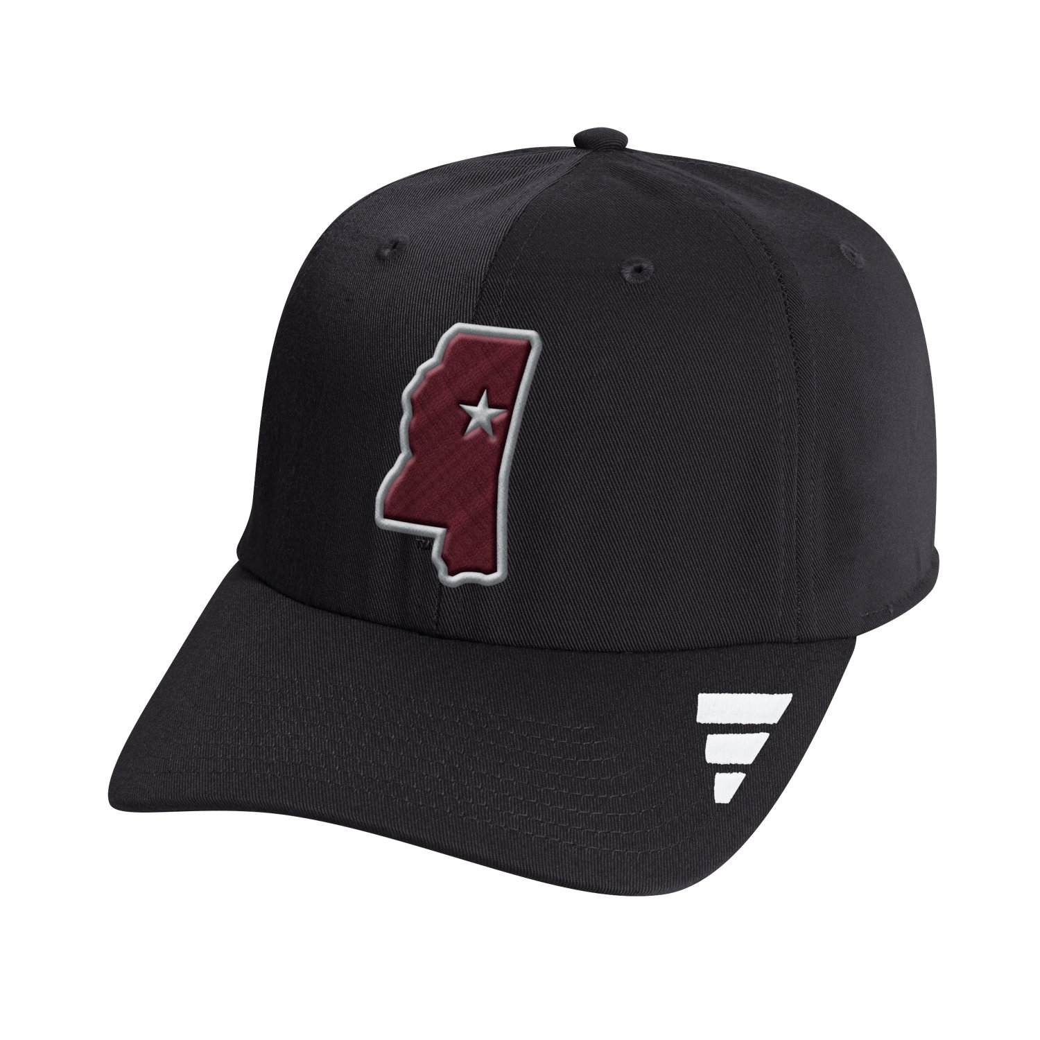 adidas Mississippi State University Locker Room Slouch Adjustable Cap