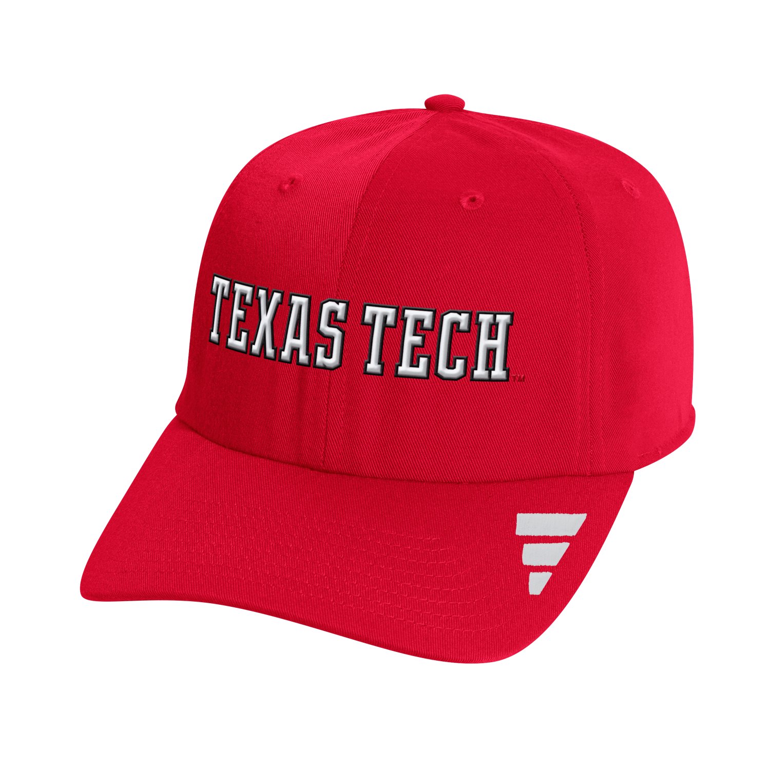 adidas Texas Tech University Locker Room Wordmark Slouch Adjustable Cap