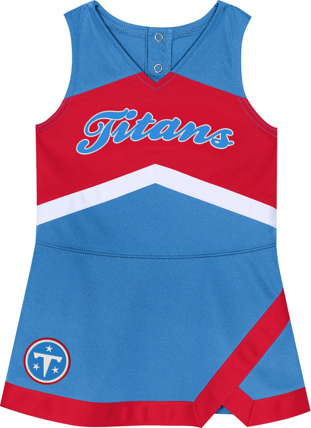 Outerstuff Toddlers' Tennessee Titans Cheer Captain Cheerleader Jumper Dress