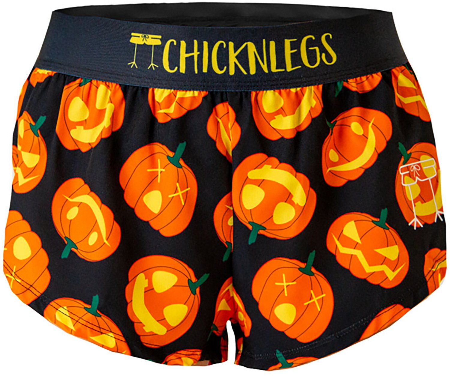 ChicknLegs Women's Pumpkins Split Shorts 1.5 In - view number 4