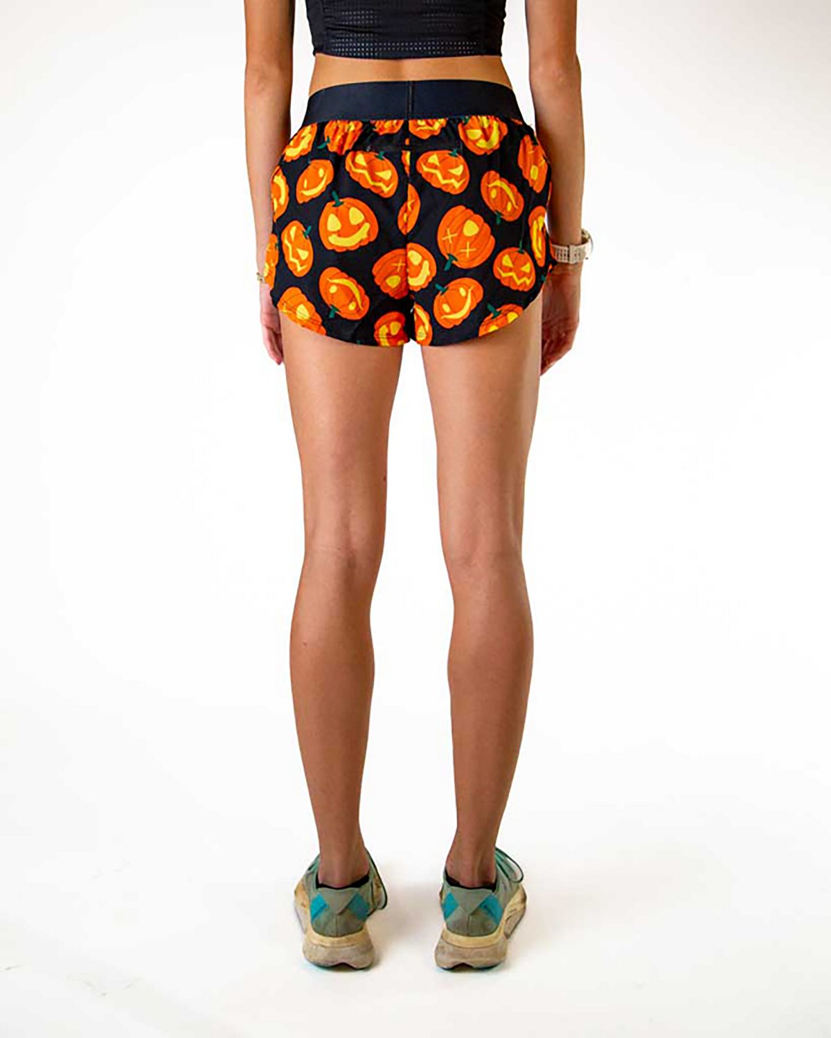 ChicknLegs Women's Pumpkins Split Shorts 1.5 In - view number 3