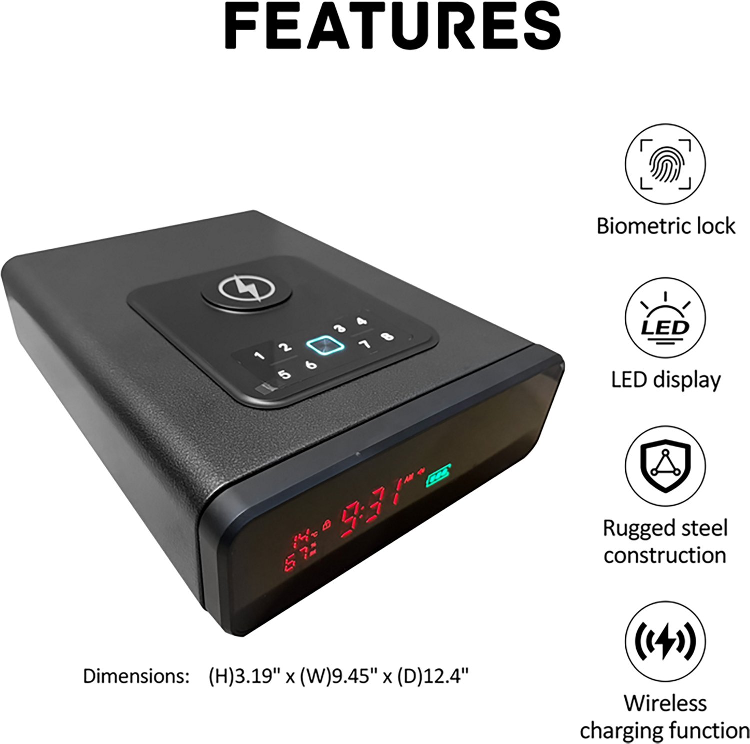 Heritage Quick Access Smart Safe - view number 5