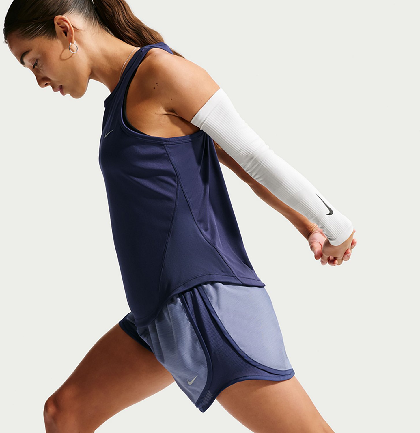 Nike Women's Tempo Dri-FIT Mid-Rise Running Shorts 3 in - view number 5