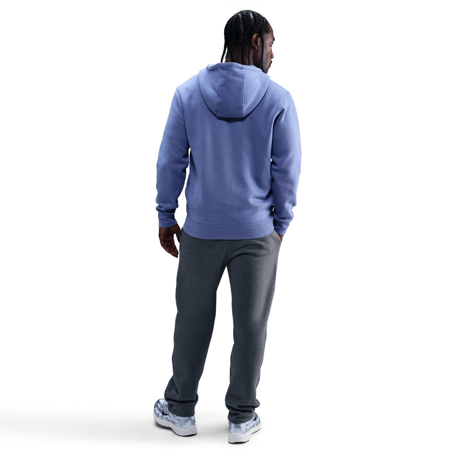 Nike Men's Club Open Hem Brushed Fleece Pants - view number 2