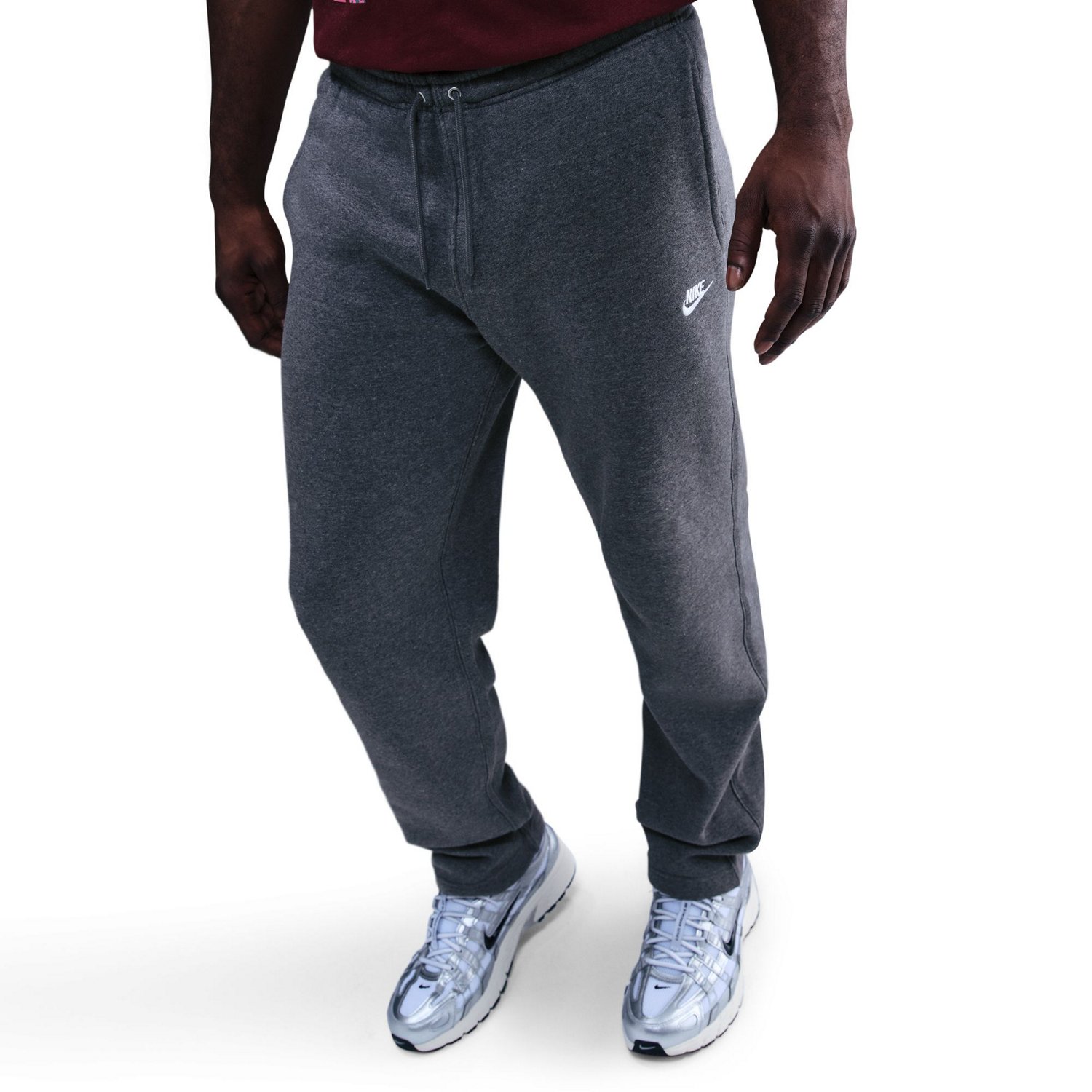 Nike Men's Club Open Hem Brushed Fleece Pants - view number 3