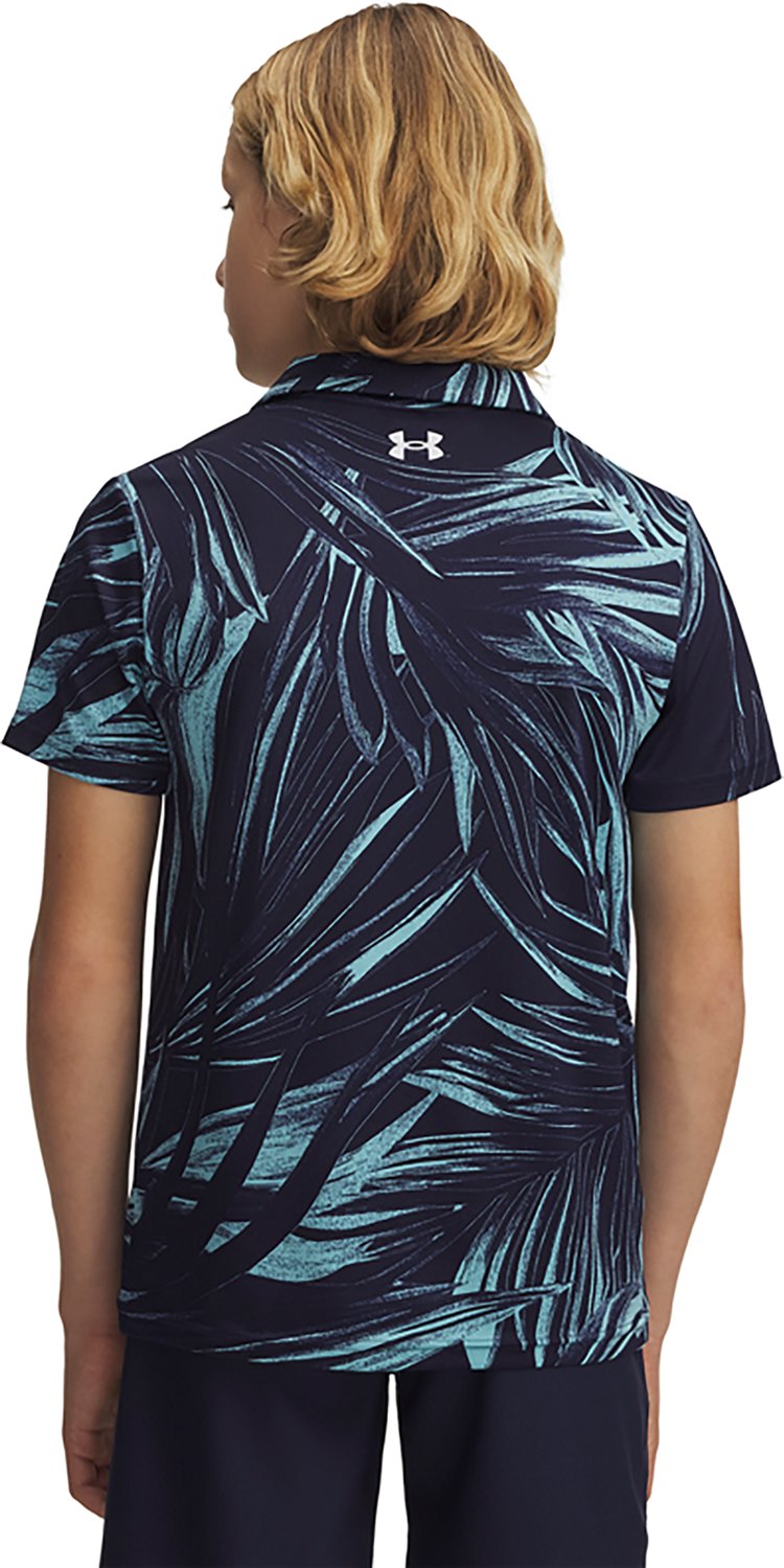 Under Armour Boys' Matchplay Print Polo Shirt - view number 2