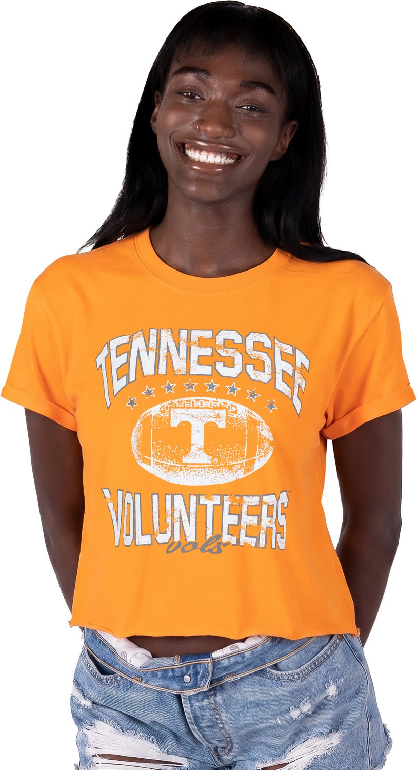 ZooZatz Women's University of Tennessee Field Goal Crop Jersey
