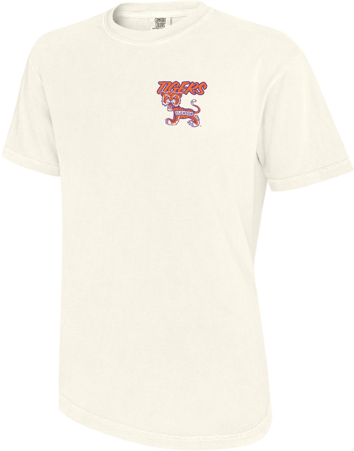 WILDCAT RETRO Men's Clemson University Welcome to Clemson Comfort Colors T-shirt - view number 2