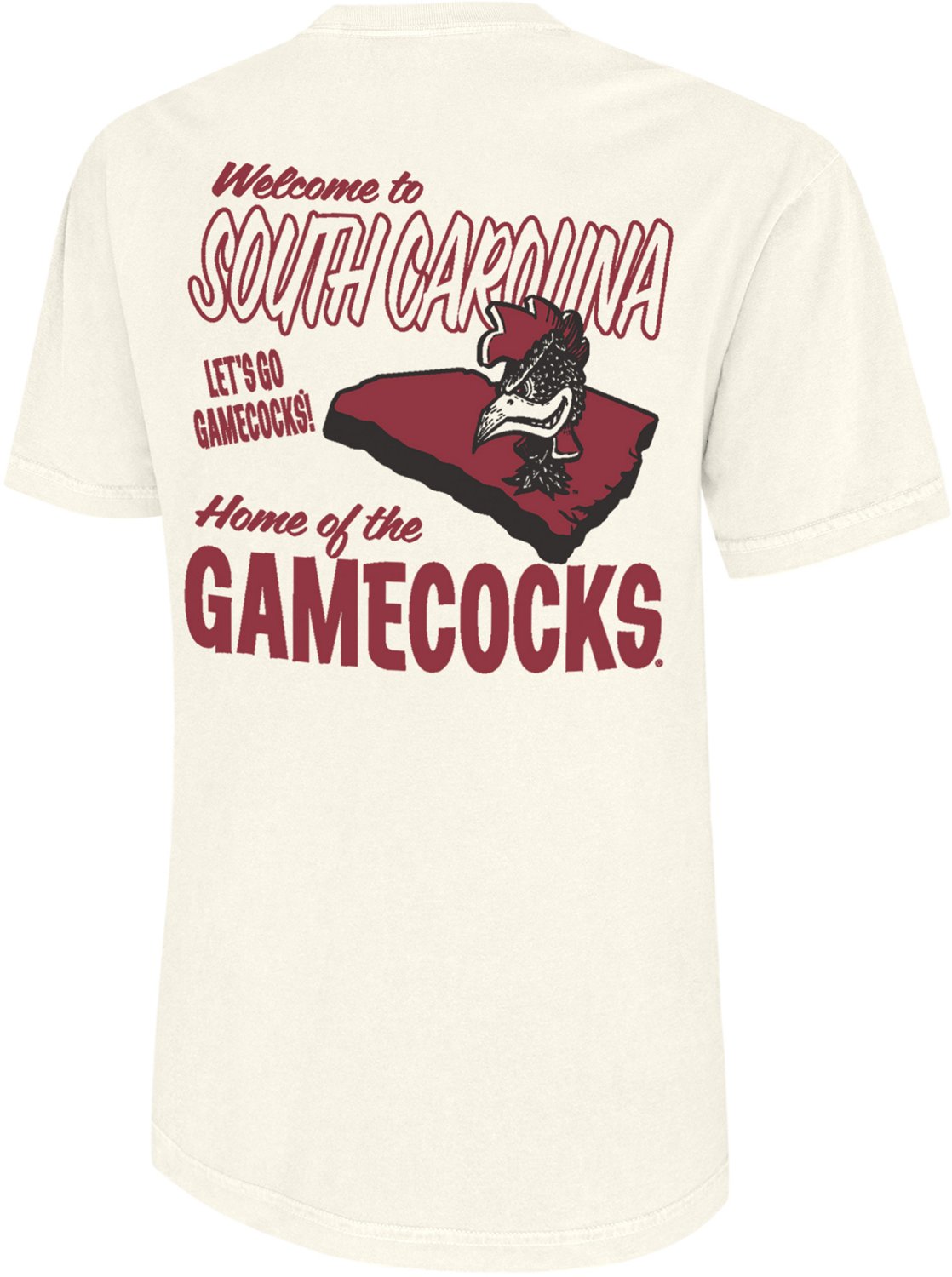 WILDCAT RETRO Men's University of South Carolina Welcome to South Carolina Comfort Colors T-shirt
