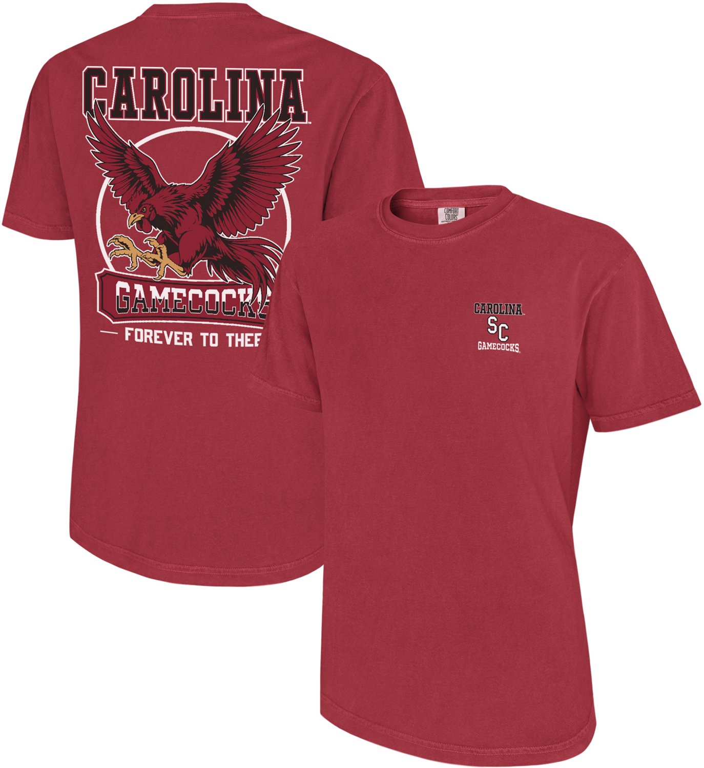 Comfort Colors Men's University of South Carolina Forever to Thee Short Sleeve T-Shirt - view number 3