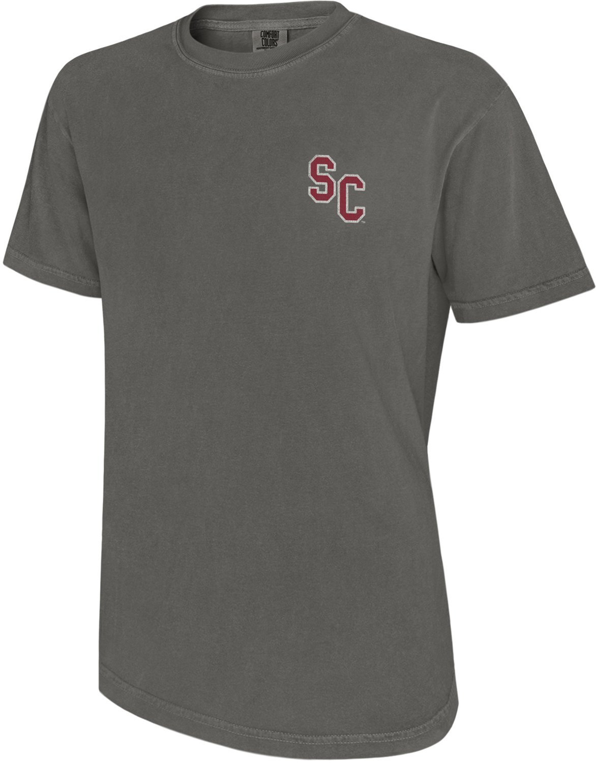 Comfort Colors Men's University of South Carolina Let's Go Gamecocks Stamp Short Sleeve T-Shirt - view number 2