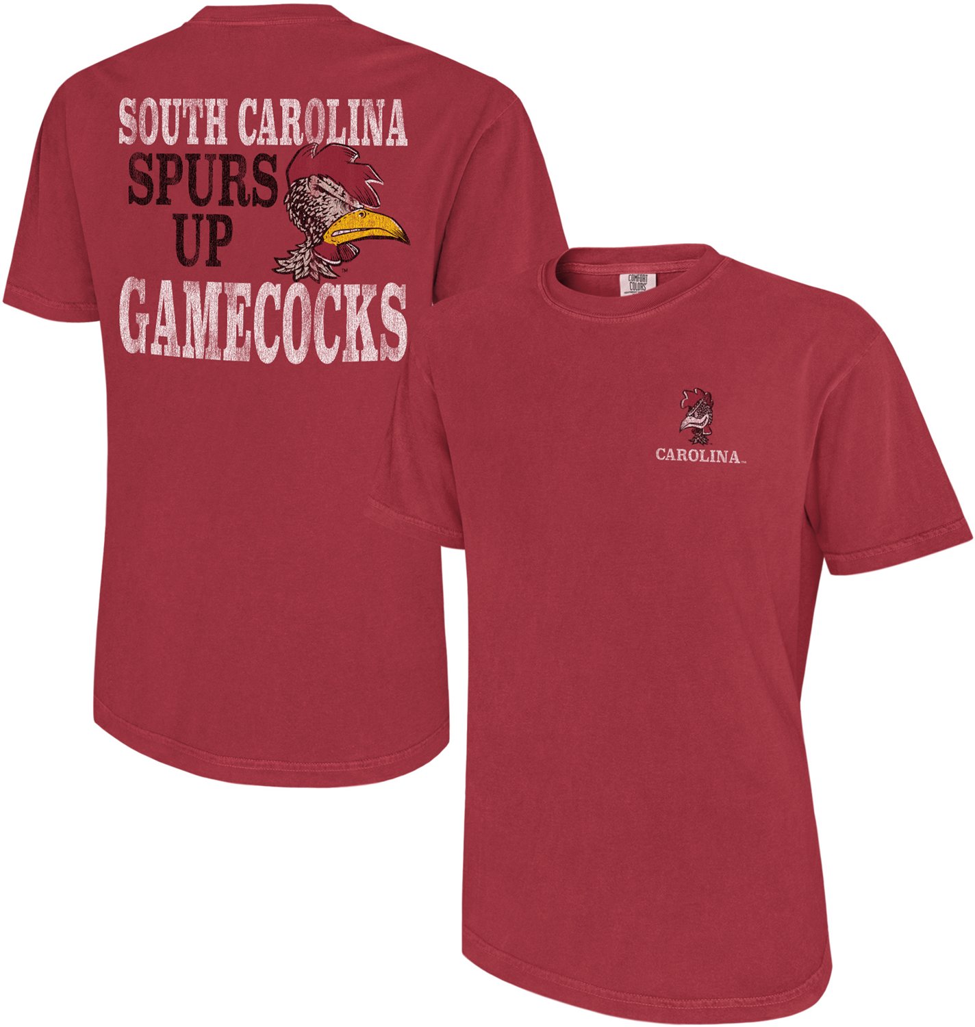 Comfort Colors Men's University of South Carolina Spurs Up Short Sleeve T-Shirt - view number 3