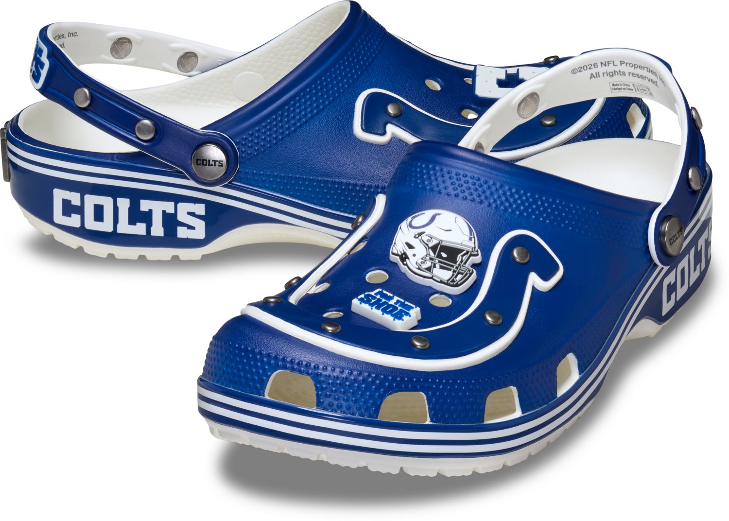 Crocs Adults' Indianapolis Colts Classic Clogs