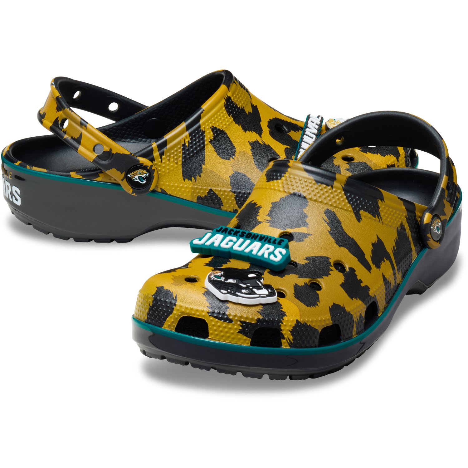 Crocs Adults' Jacksonville Jaguars Classic Clogs