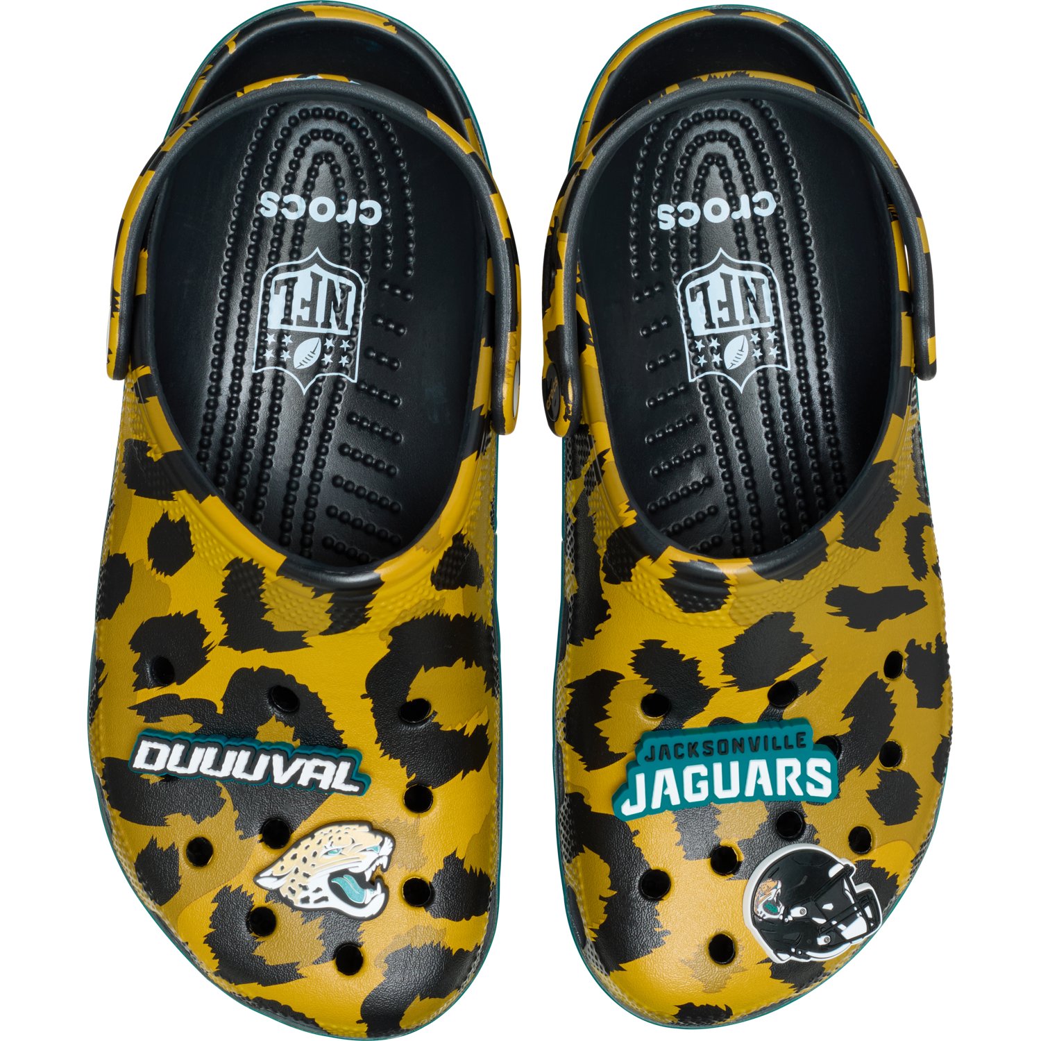 Crocs Adults' Jacksonville Jaguars Classic Clogs