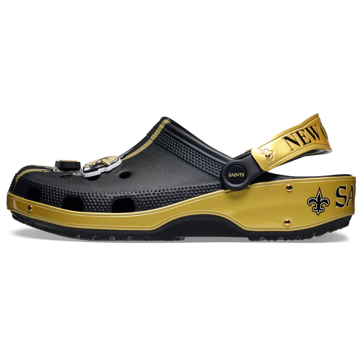 Crocs Adults' New Orleans Saints Classic Clogs - view number 2