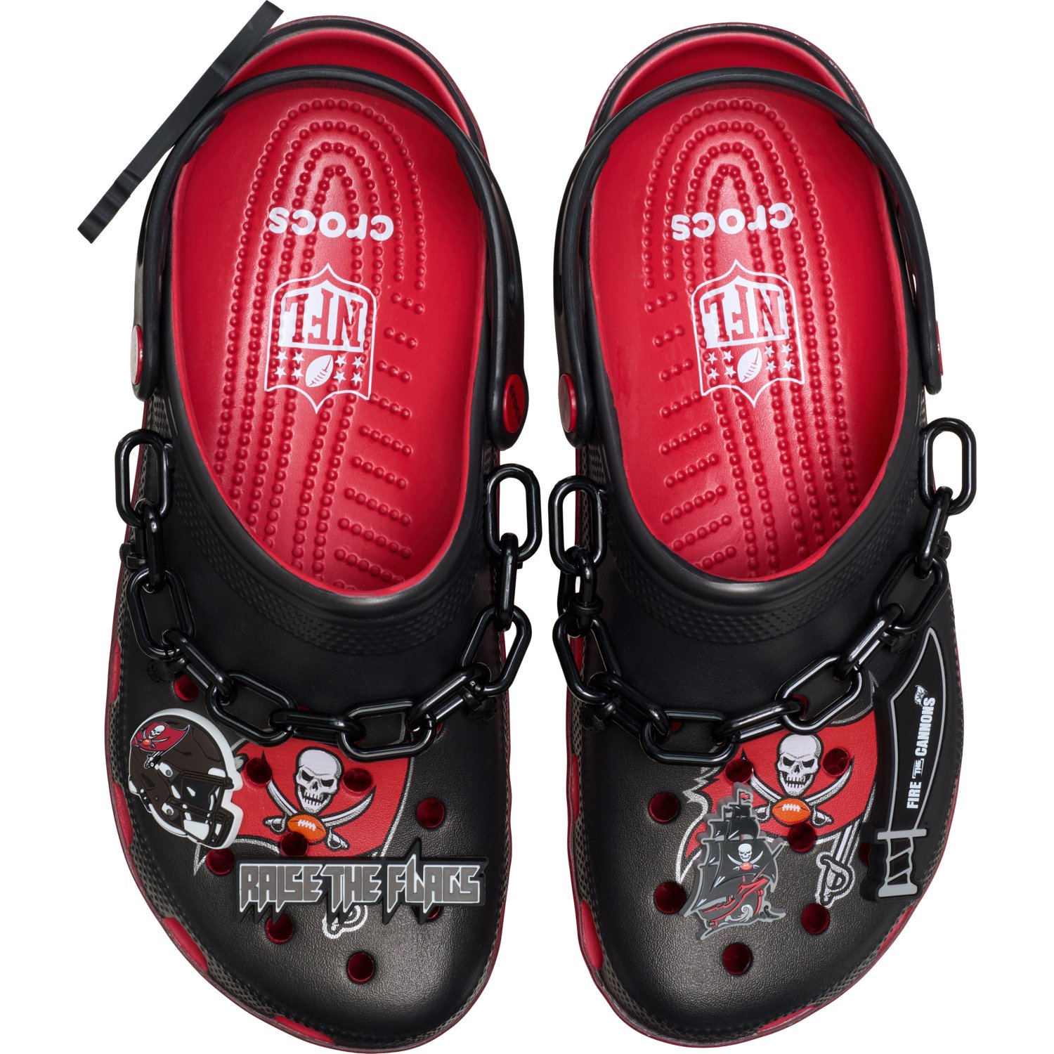 Crocs Adults' Tampa Bay Buccaneers Classic Clogs