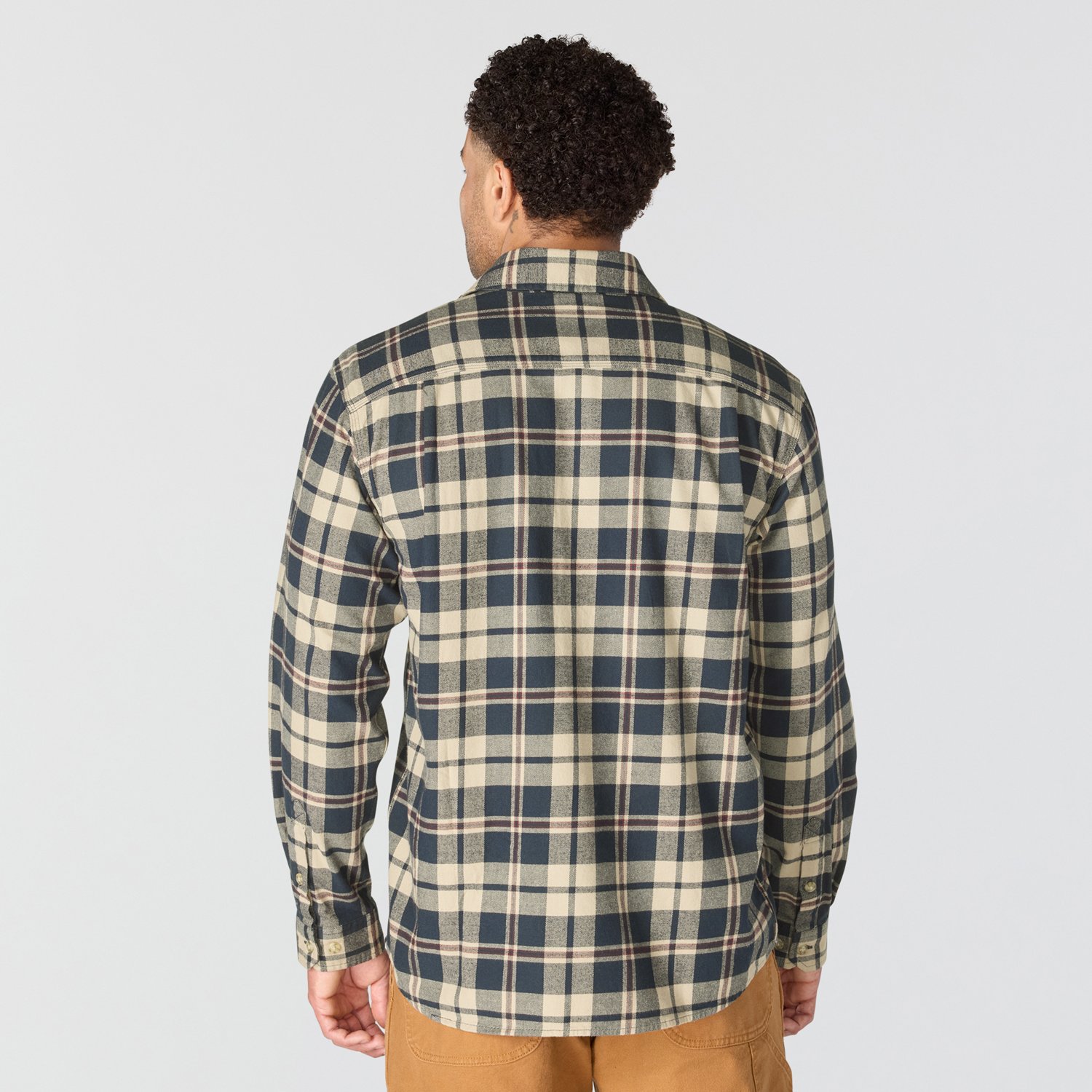 Carhartt Men's Rugged Flex™ Relaxed Fit Midweight Flannel Long-Sleeve Plaid Shirt - view number 2