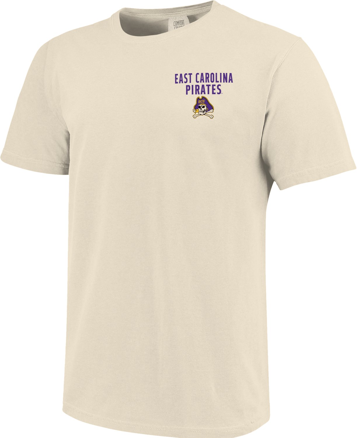 Image One Men's East Carolina University Mascot Overlay Graphic T-shirt
