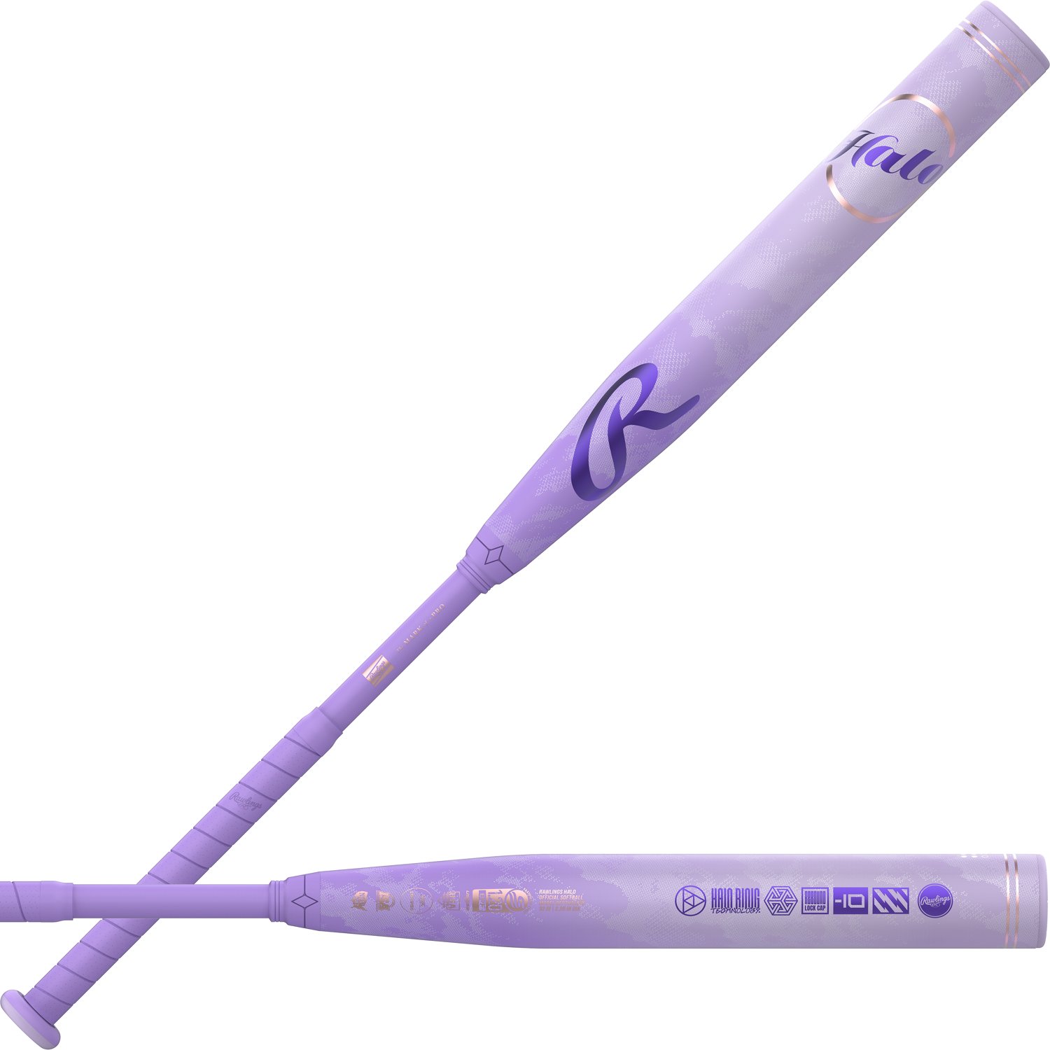 Rawlings Halo 2027 Fast-Pitch Softball Bat -10