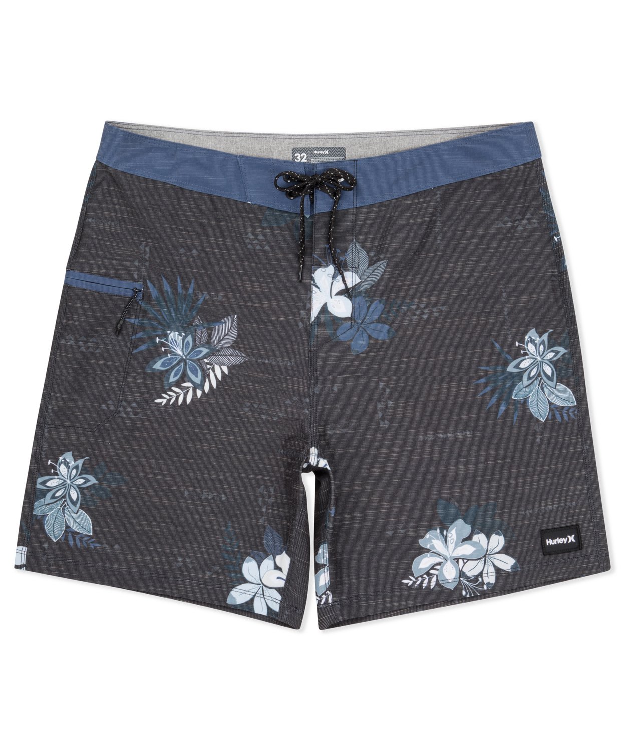 Hurley Men's Phantom Eco Classic Slub Zip Swim Shorts 7 in. - view number 4