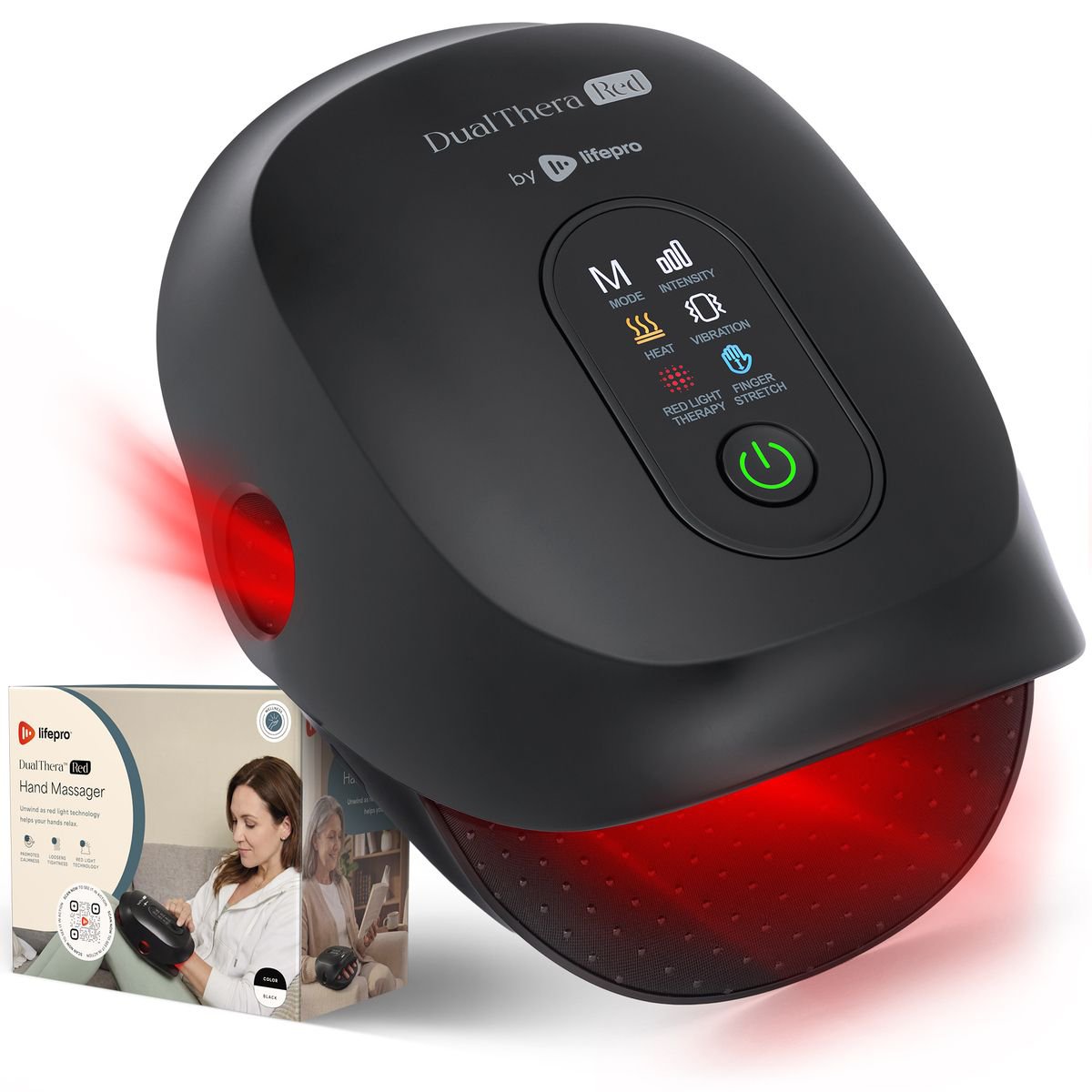 Lifepro DualThera Red Hand Massager - view number 2