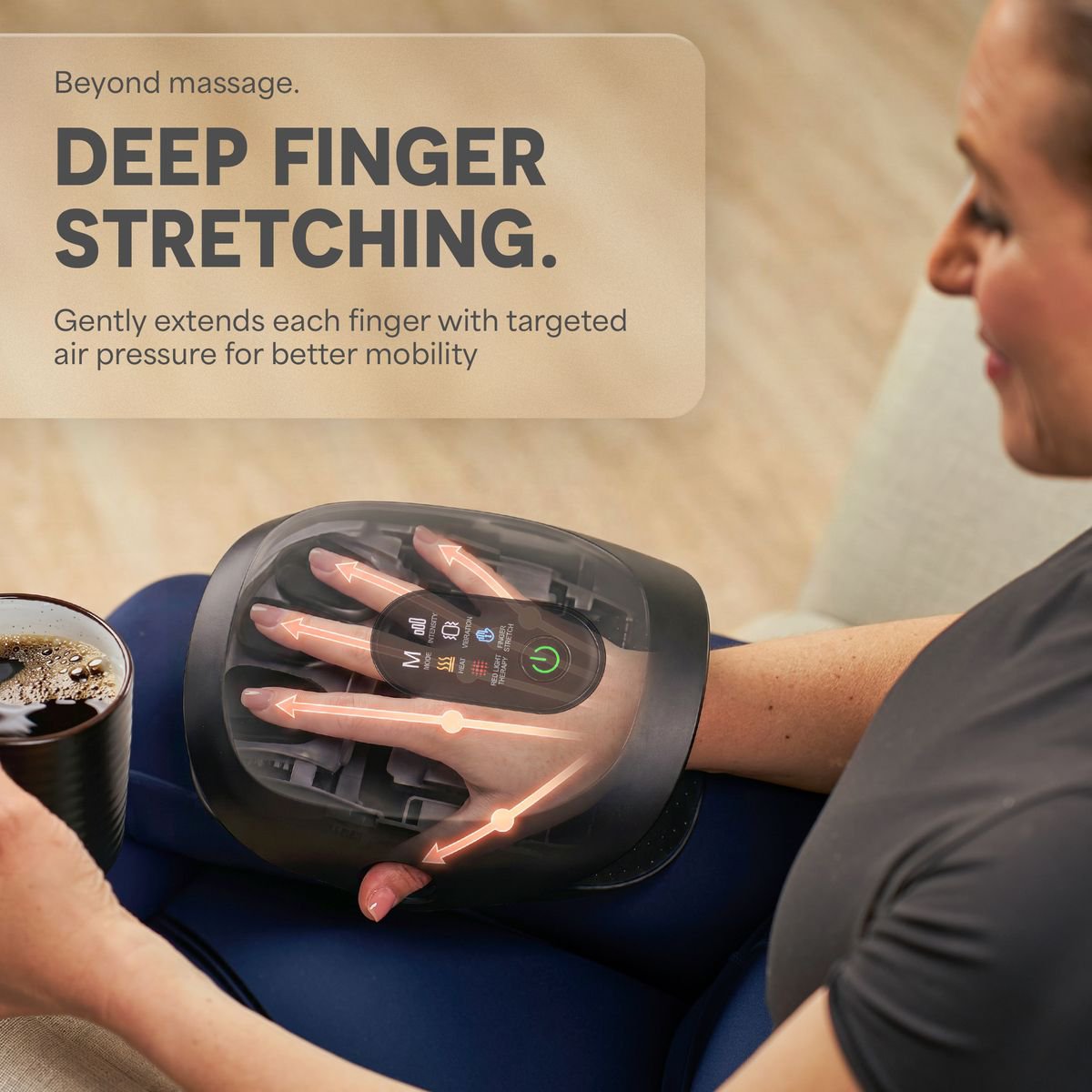 Lifepro DualThera Red Hand Massager - view number 6
