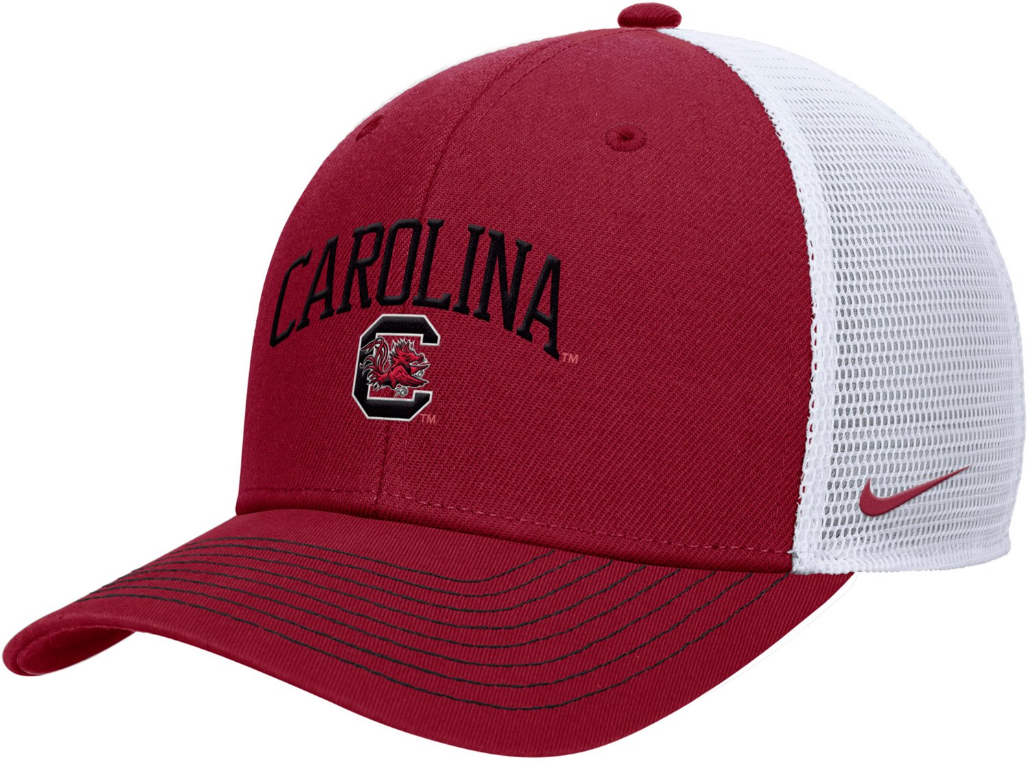 Nike Adults' South Carolina Rise Dri-FIT Wool Structured Meshback Cap
