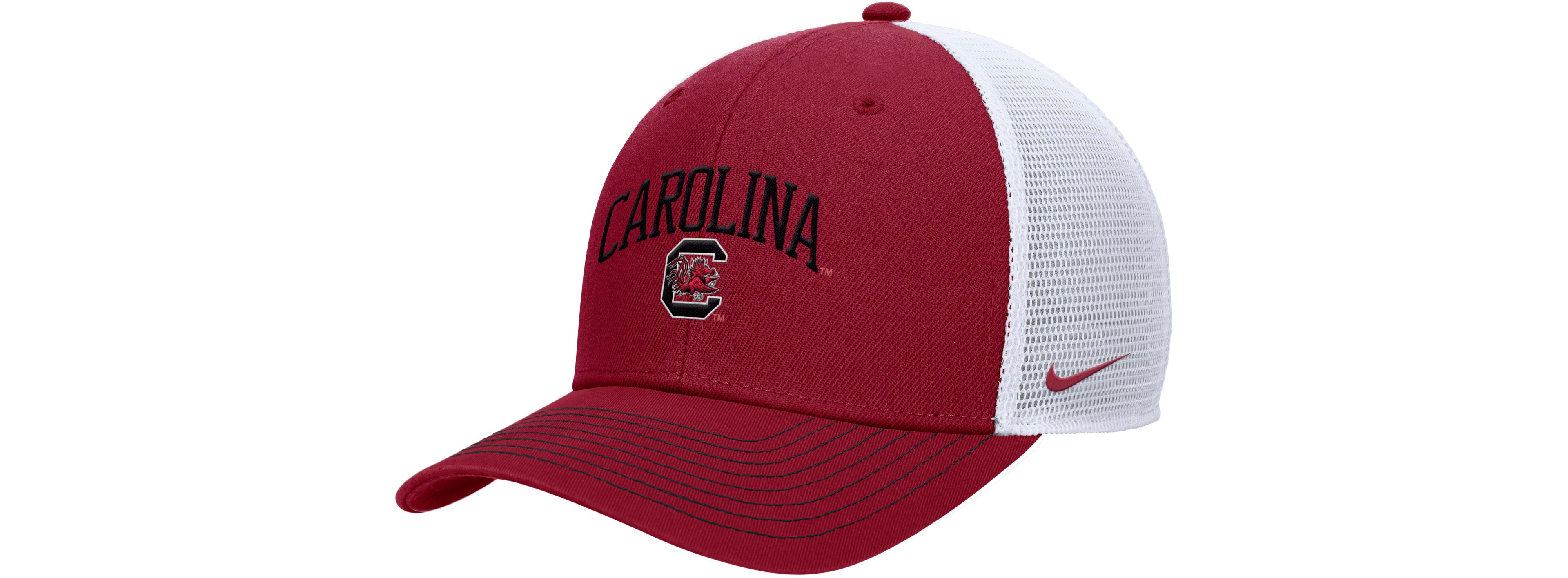 Nike Adults' South Carolina Rise Dri-FIT Wool Structured Meshback Cap