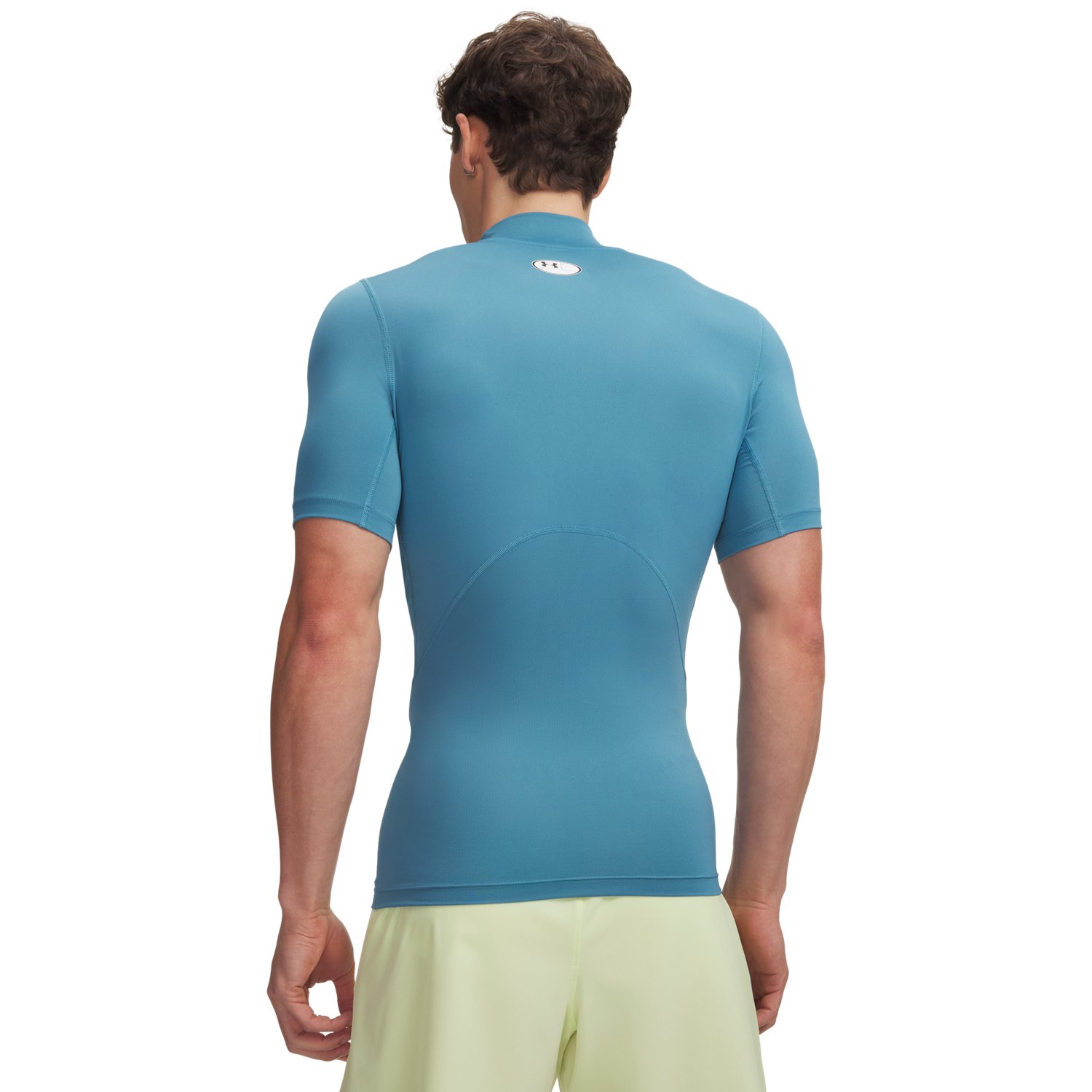 Under Armour Men's HeatGear Compression Mock Short Sleeve Shirt - view number 2