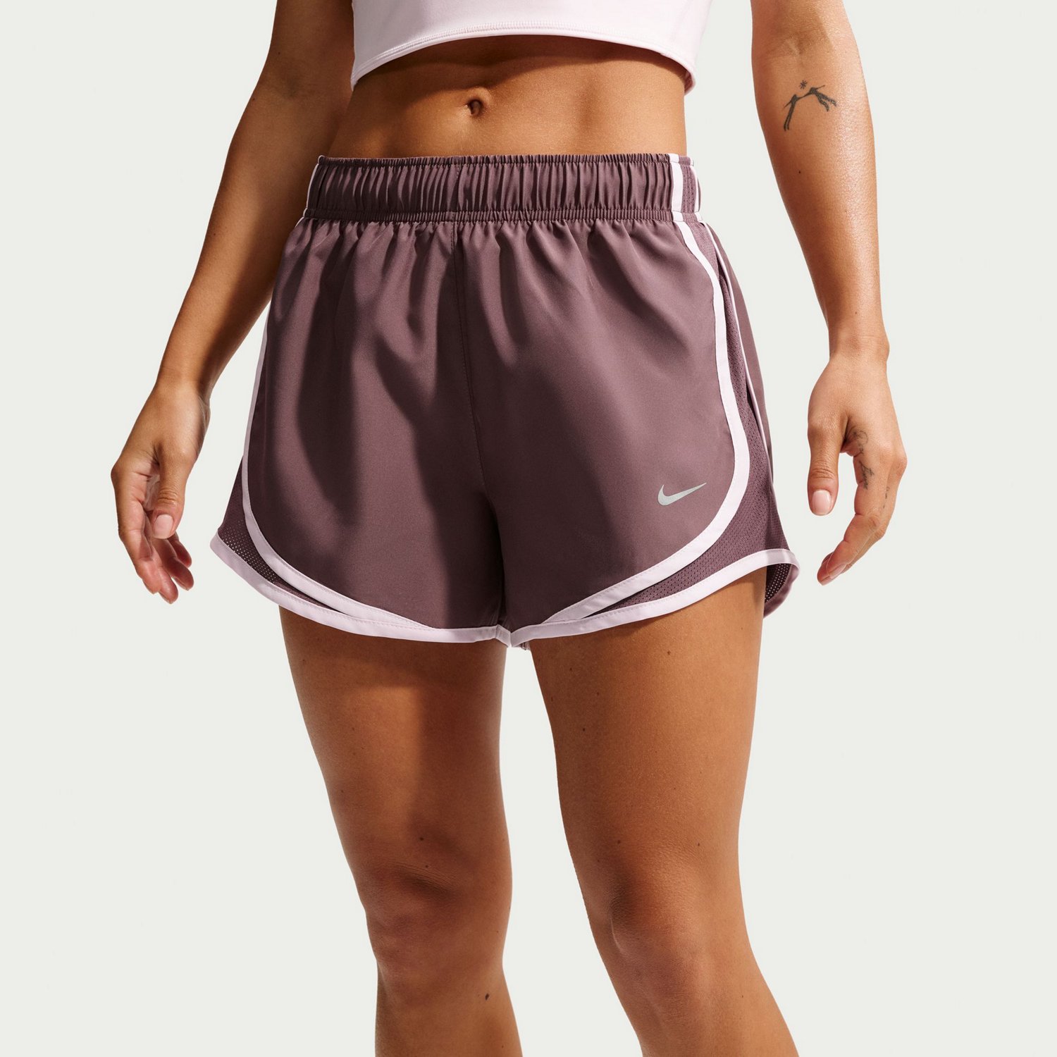 Nike Women's Tempo Dri-FIT Mid-Rise Running Shorts 3 in - view number 3