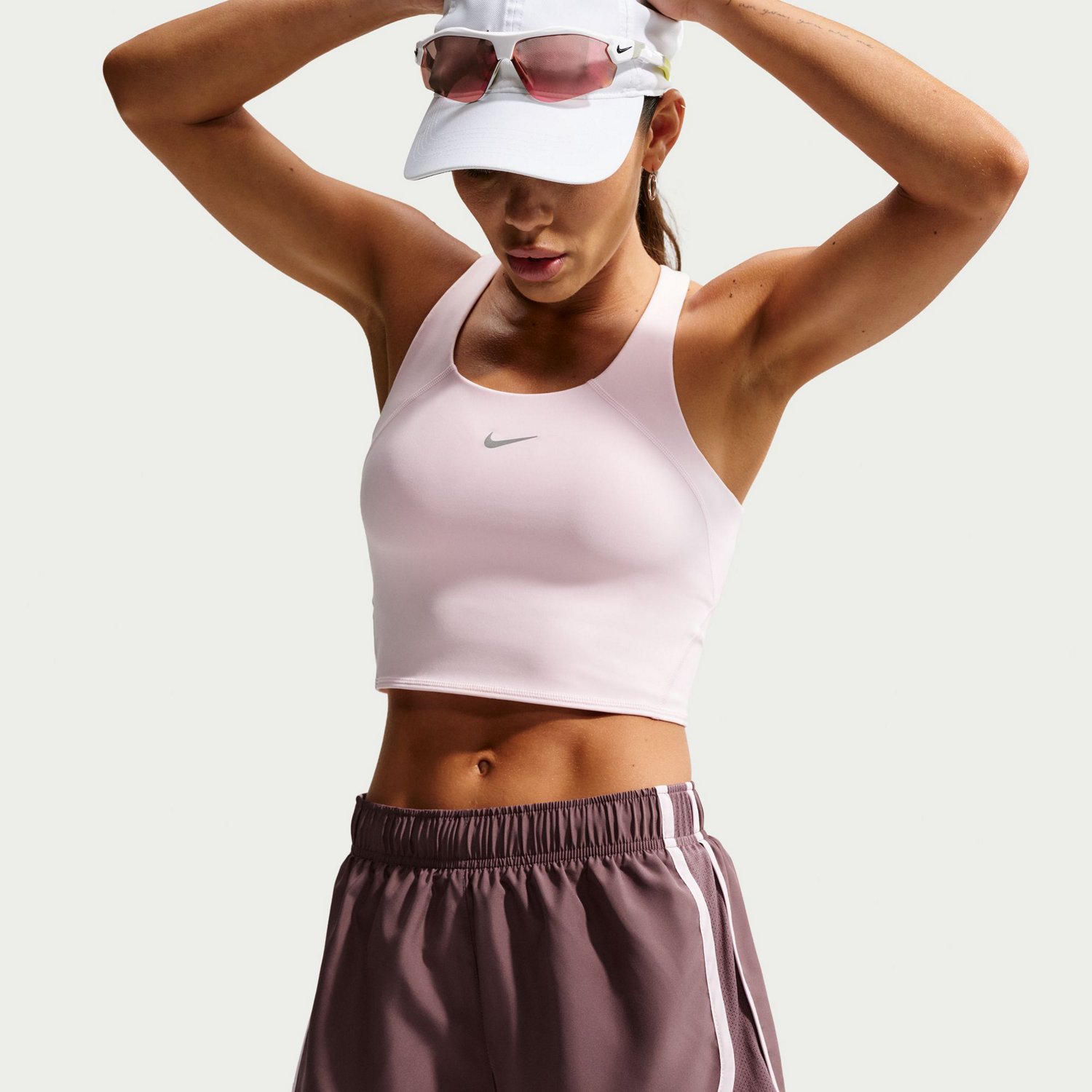 Nike Women's Tempo Dri-FIT Mid-Rise Running Shorts 3 in - view number 5