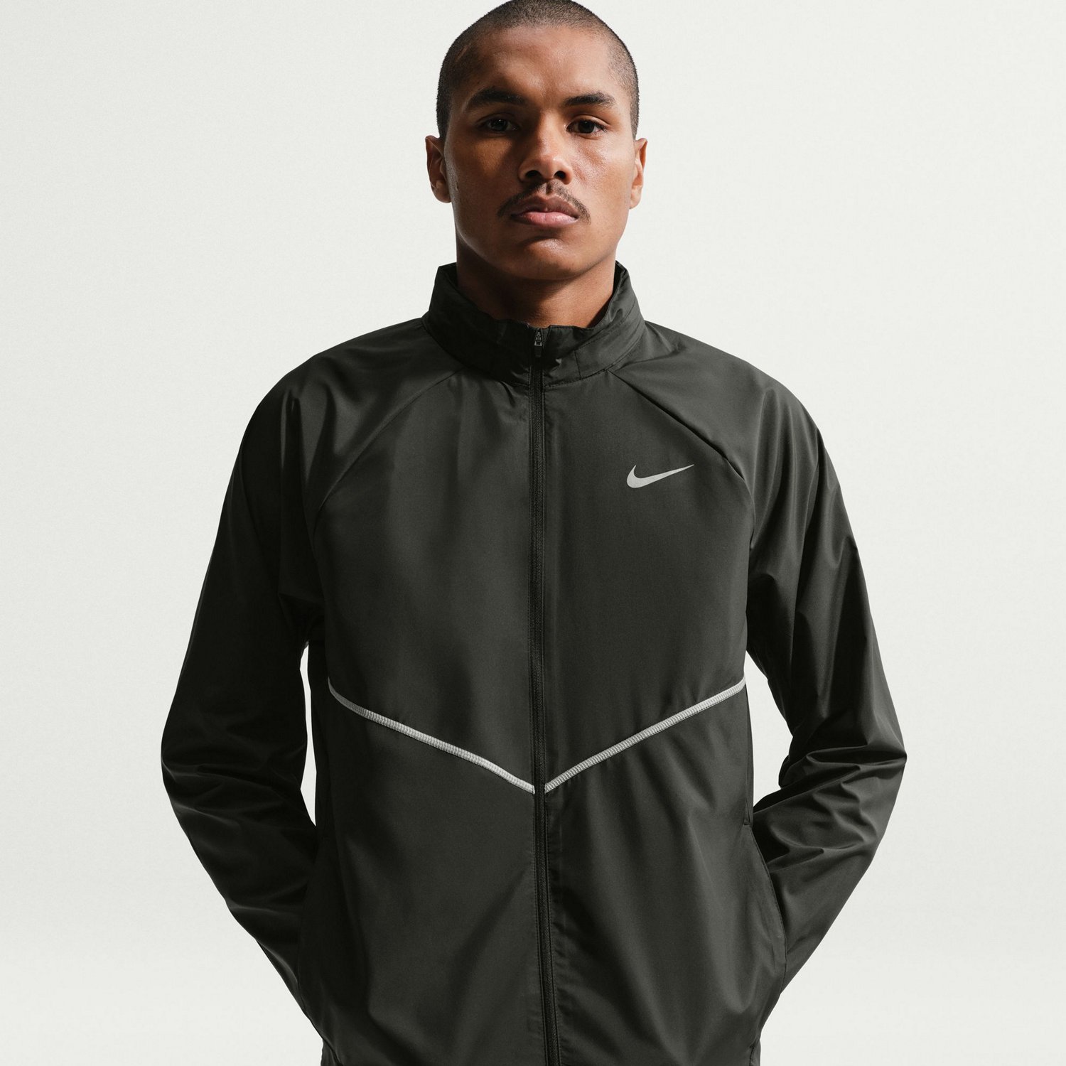 Nike Men's Miler UV Running Jacket - view number 3