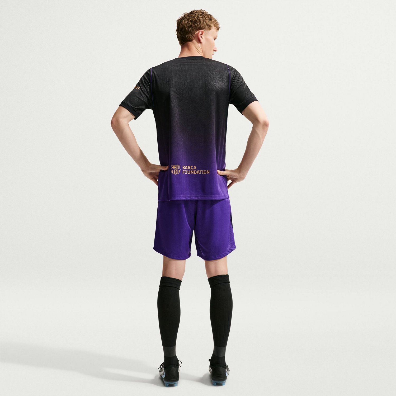 Nike Men's Barcelona Dri-FIT Away Stadium Jersey - view number 2