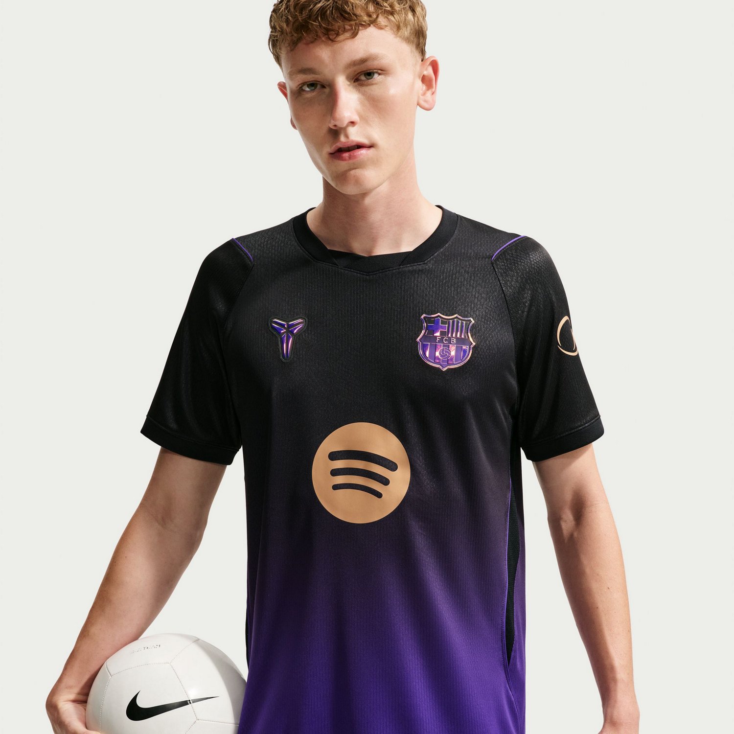 Nike Men's Barcelona Dri-FIT Away Stadium Jersey - view number 3