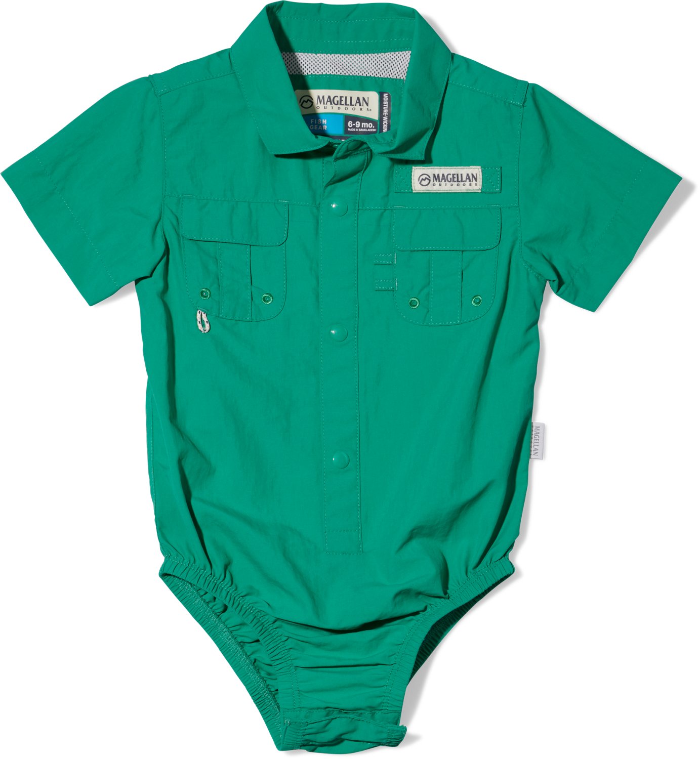 Magellan Outdoors Infant Boys' Laguna Madre Short Sleeve Onesie