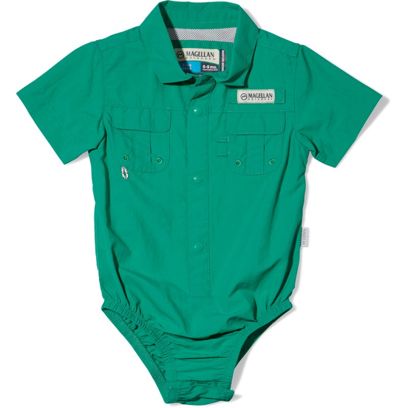 Magellan Outdoors Infant Boys' Laguna Madre Short Sleeve Onesie