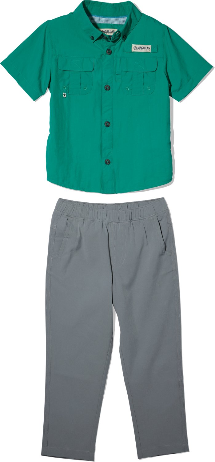 Magellan Outdoors Boys' (4-7) Laguna Madre Short Sleeve Set