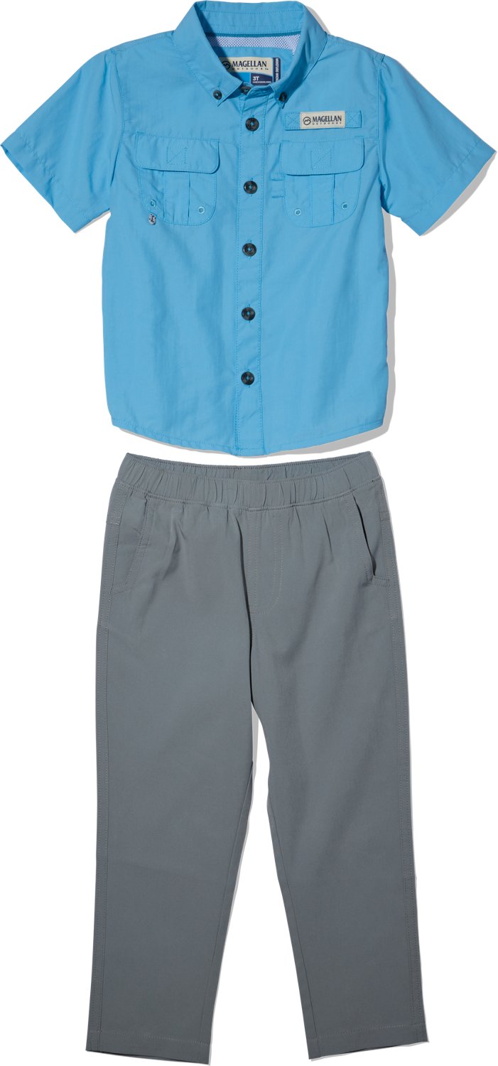 Magellan Outdoors Boys' (4-7) Laguna Madre Short Sleeve Set