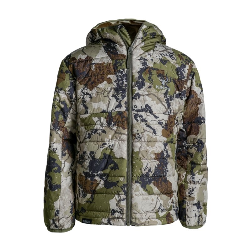 King's Camo Kids' Transition Hooded Jacket