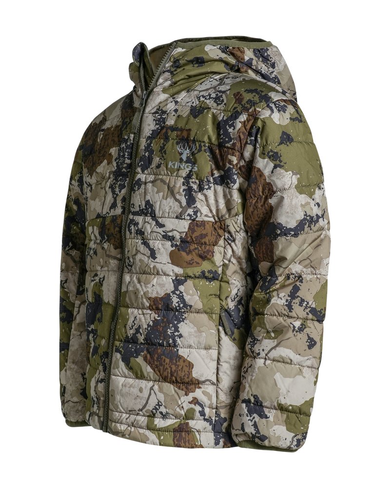 King's Camo Kids' Transition Hooded Jacket - view number 2