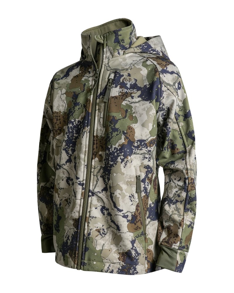 King's Camo Kids' Rover Soft Shell Jacket