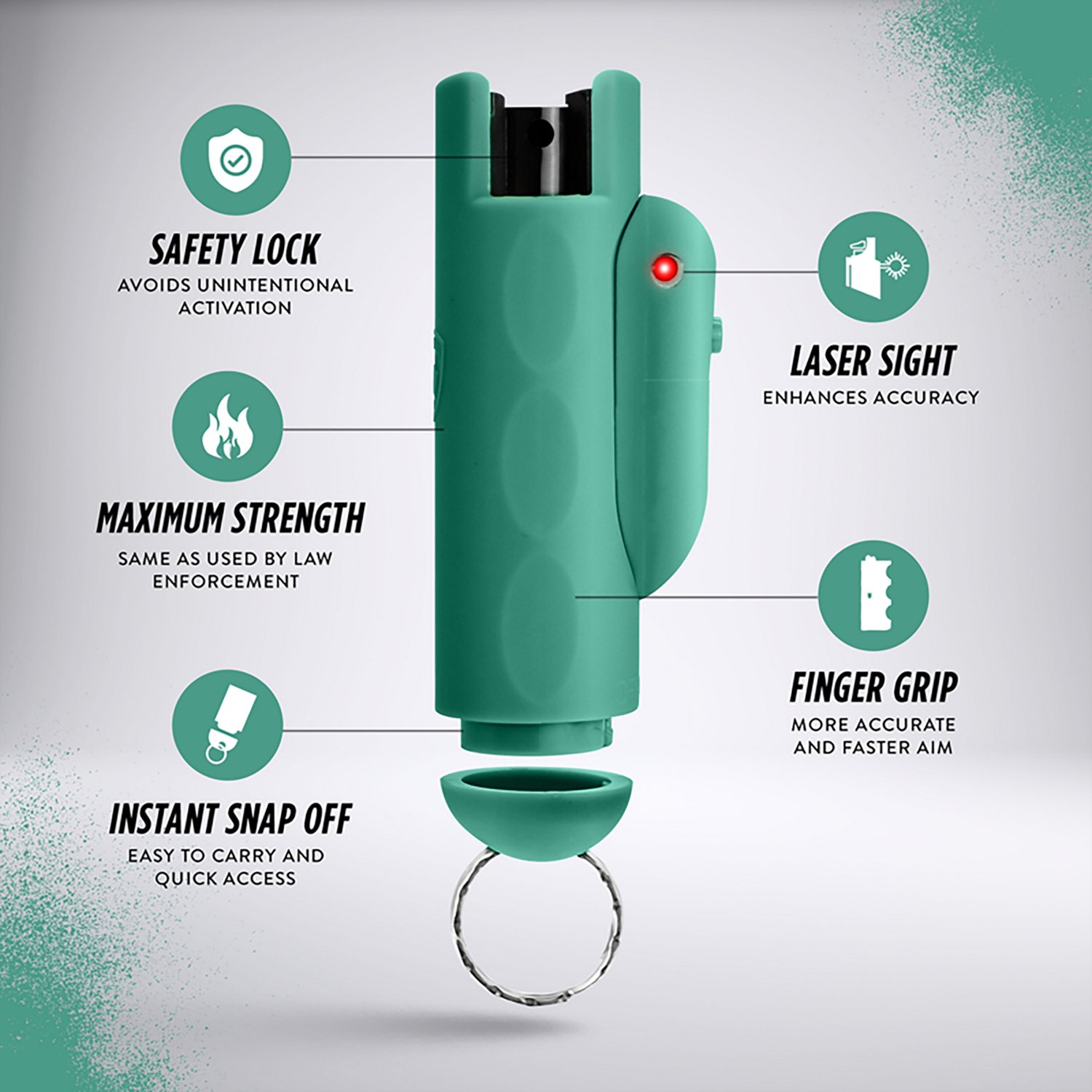 Guard Dog Security AccuFire 2 Pepper Spray with Laser Sight - view number 2